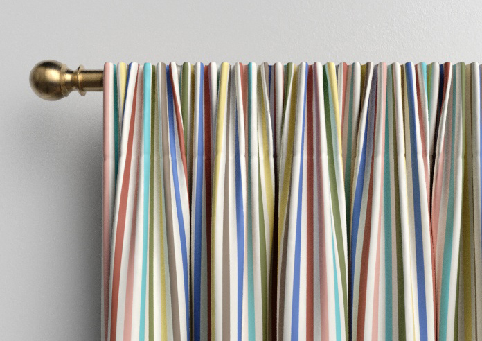 The British Stripe Co. Catherine, Bristol No.1 - Made to Measure Curtains - Image 9